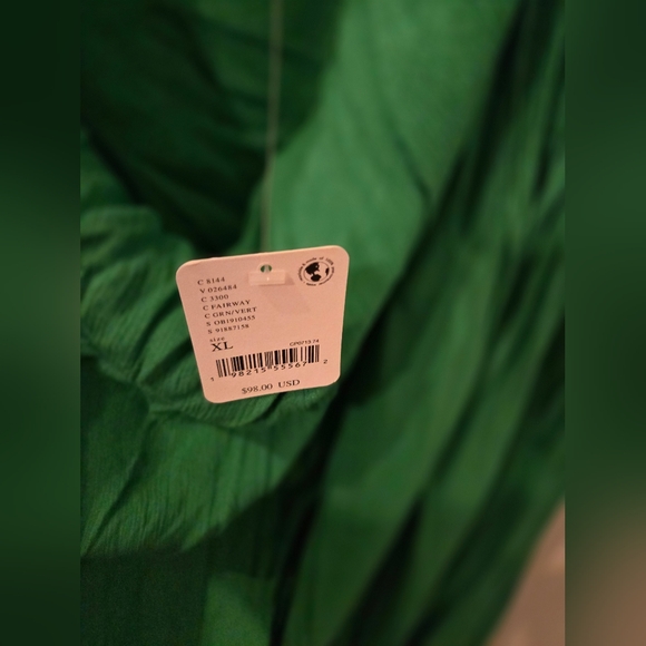 Free People Green Sleeveless V-Neck Sundress - Picture 6 of 9